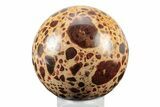 Polished Bauxite (Aluminum Ore) Sphere - Russia #243524-1